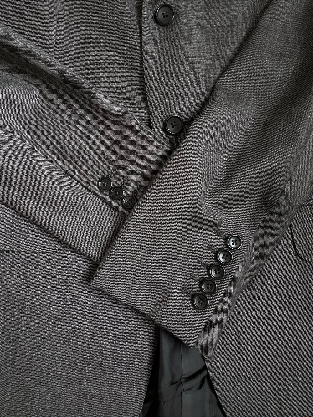 Gucci Men's Gray 3-Button Blazer